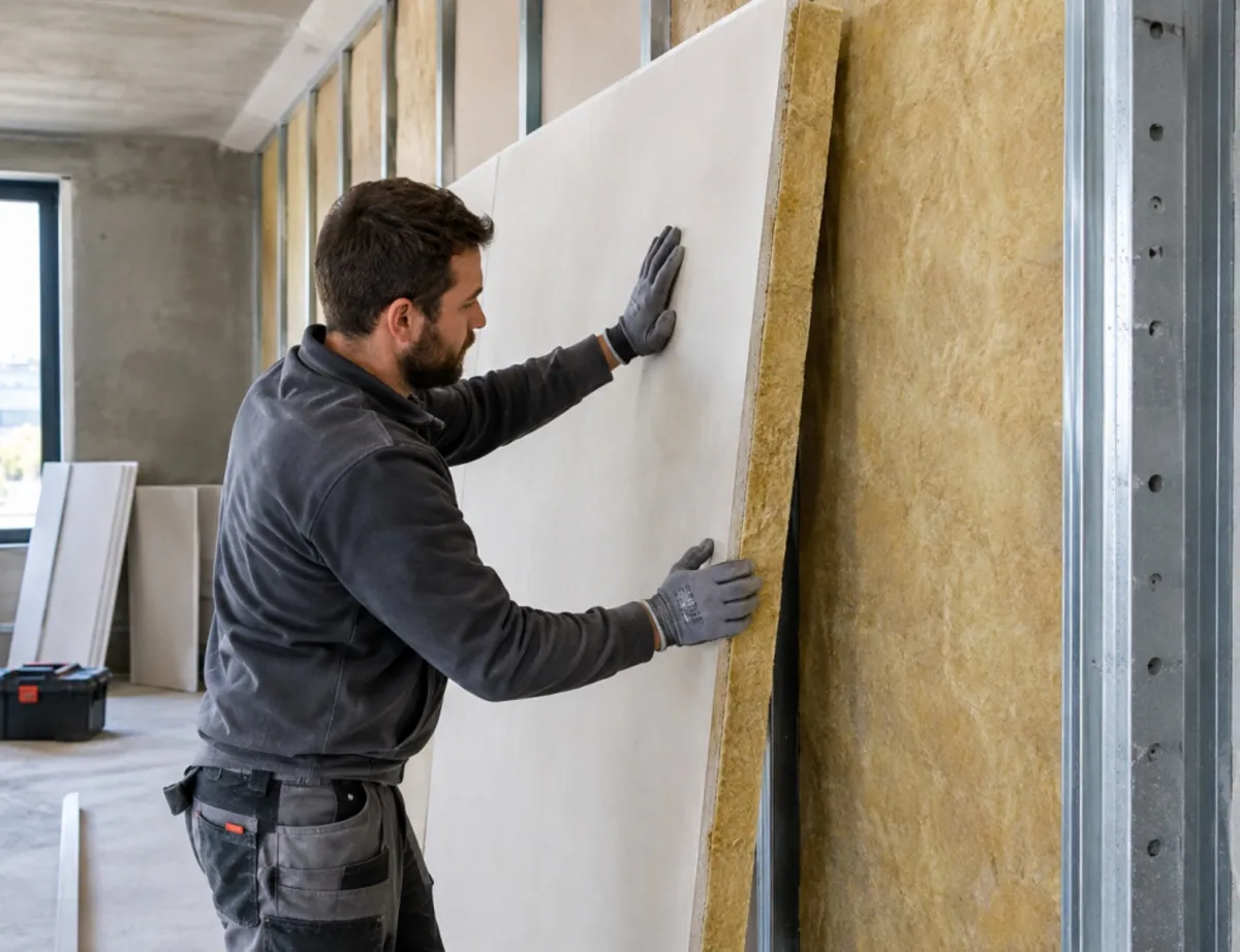 NF DTU 25.42 : l'essentiel pour poser un doublage en complexe plâtre-isolant